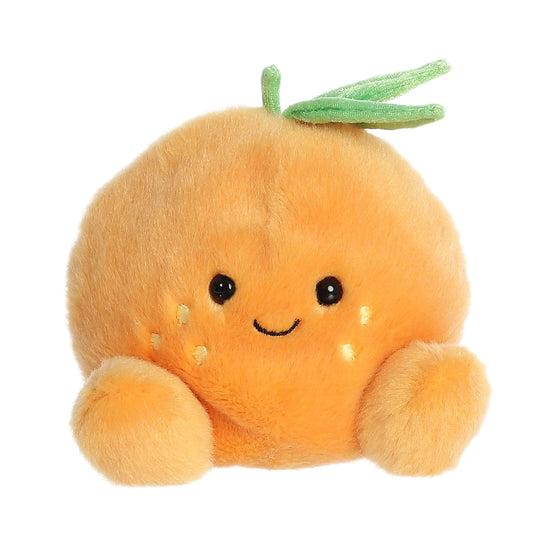 Palm Pals Tangie Orange plush toy – small round orange soft toy with smiling face