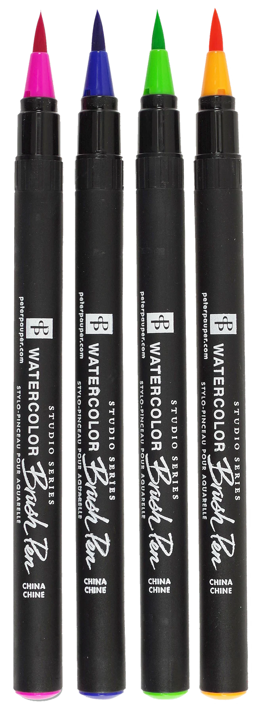 Peter Pauper Press Studio Series Watercolour Brush Pens