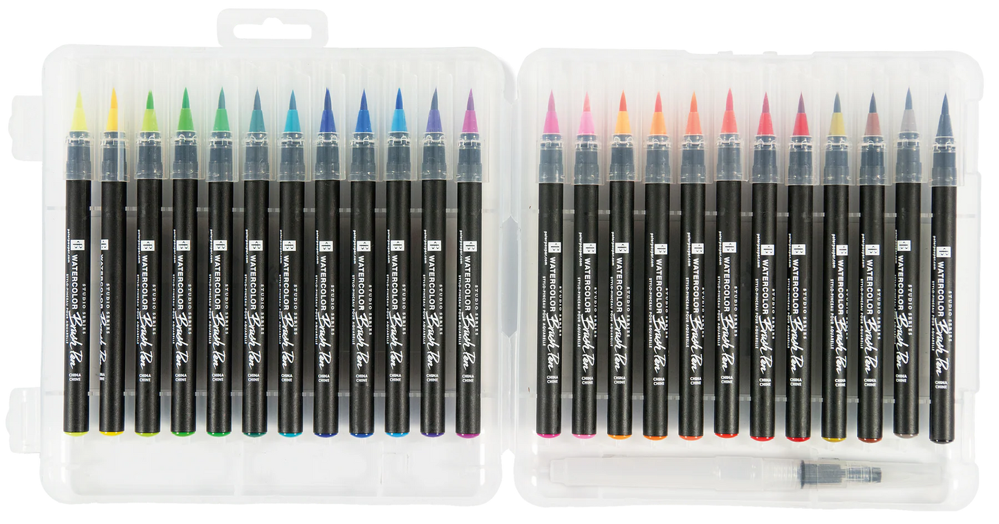 Peter Pauper Press Studio Series Watercolour Brush Pens