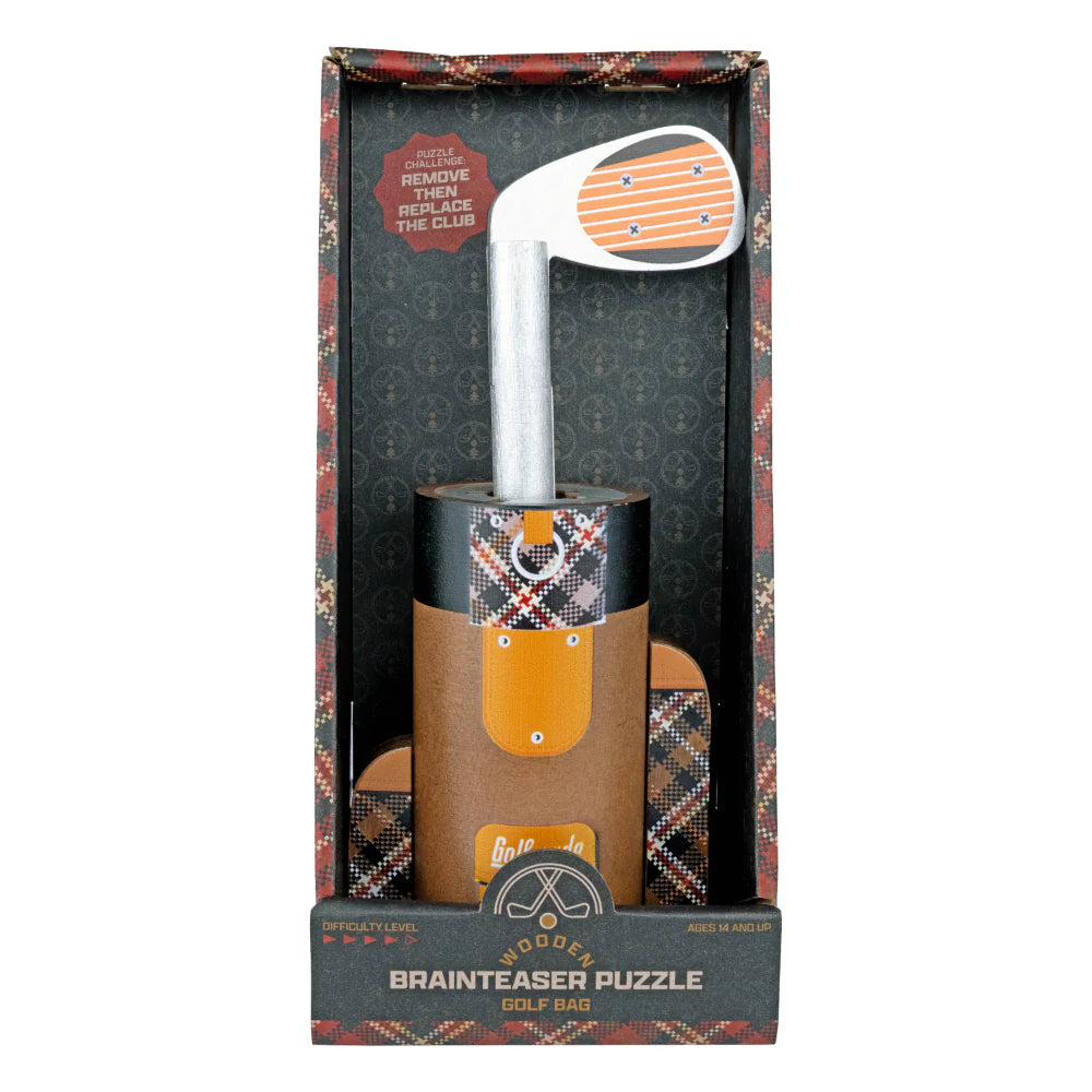 Project Genius Golf Bag Brainteaser Puzzle