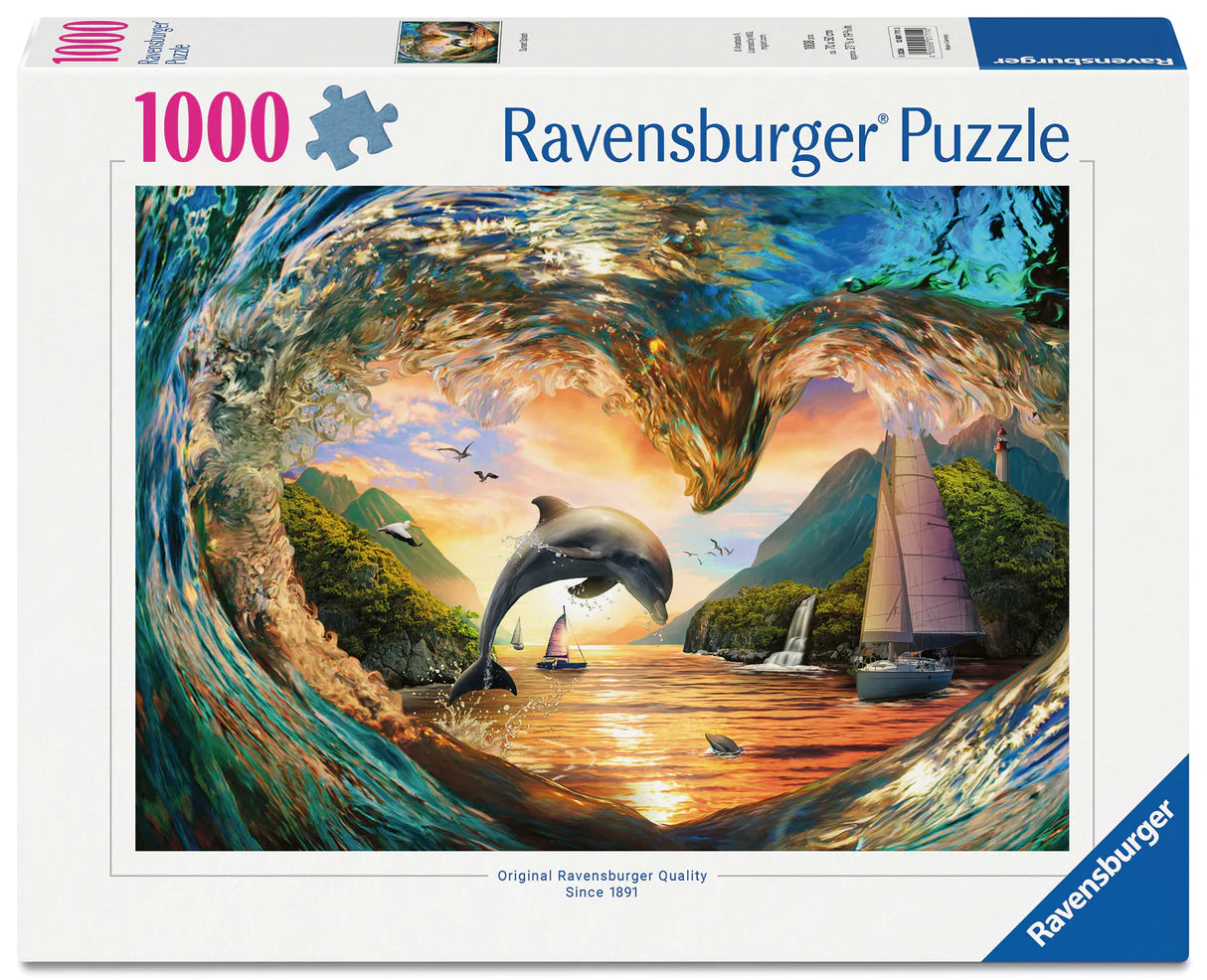 Ravensburger 1000pc Jigsaw Puzzle Sunset Splash