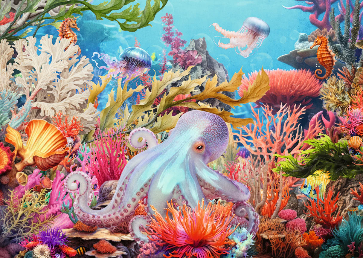 Ravensburger 500pc Jigsaw Puzzle Reef Life Large Format