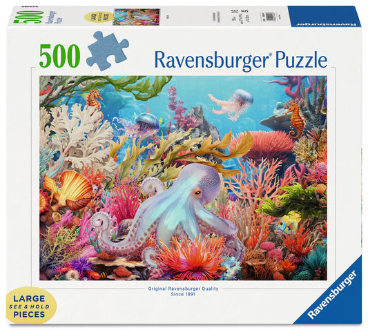 Ravensburger 500pc Jigsaw Puzzle Reef Life Large Format