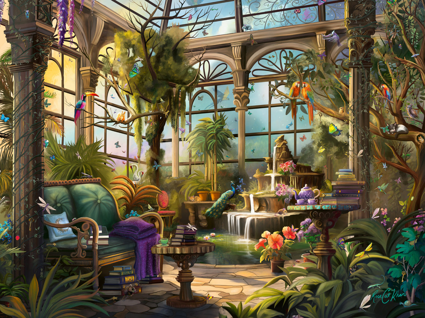 Ravensburger 1500pc Jigsaw Puzzle The Green House