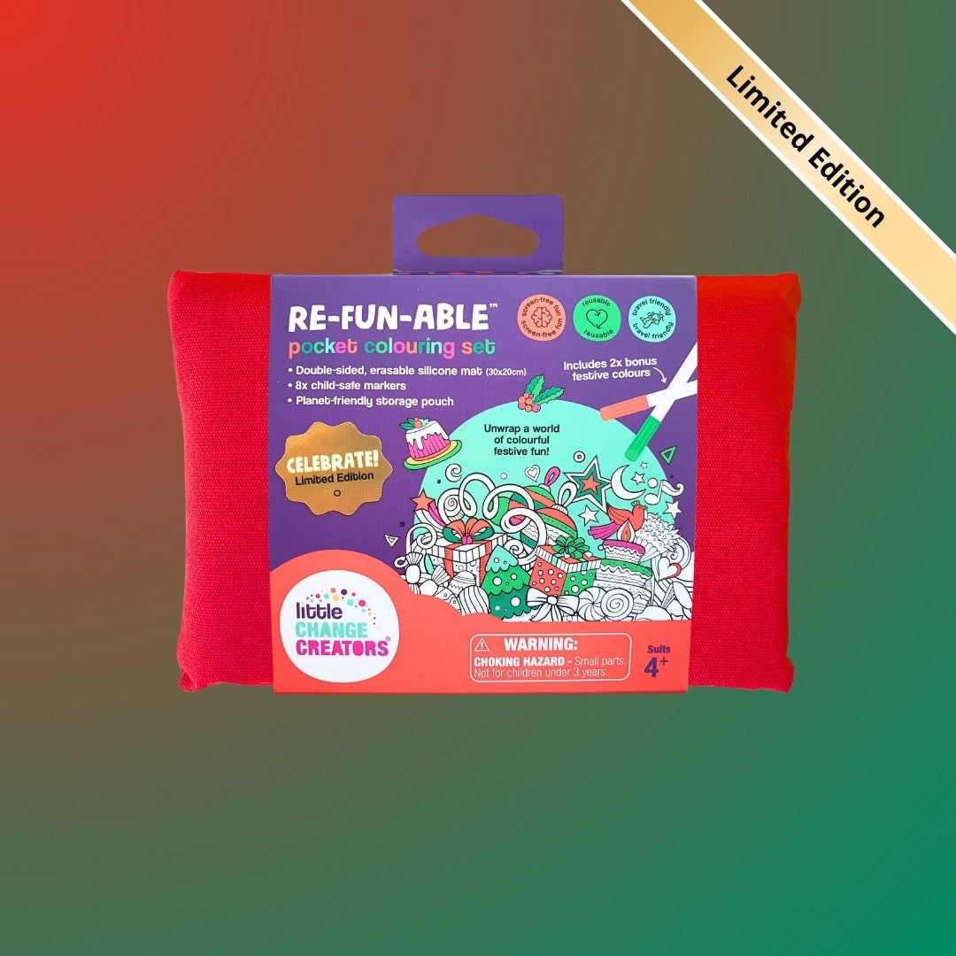 Re-Fun-Able Pocket Colouring Set Celebrate!