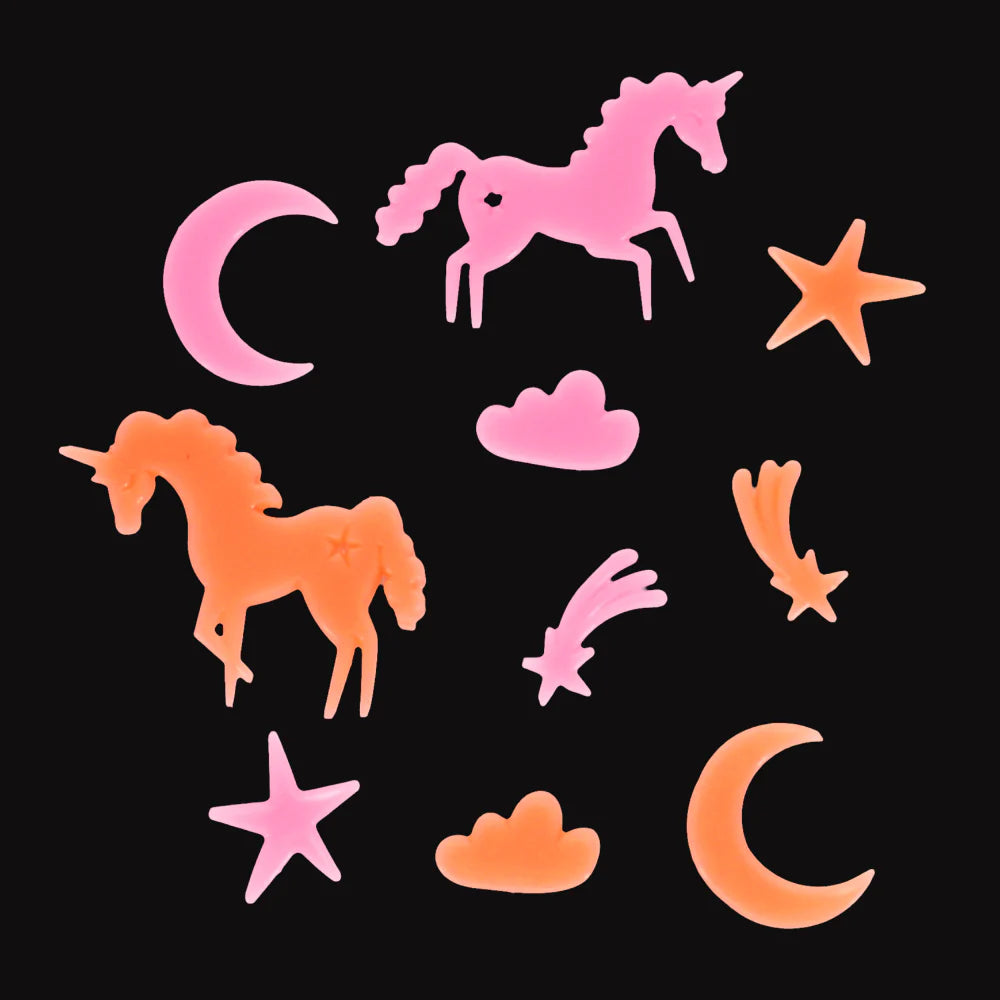Rex London Glow In The Dark Unicorns