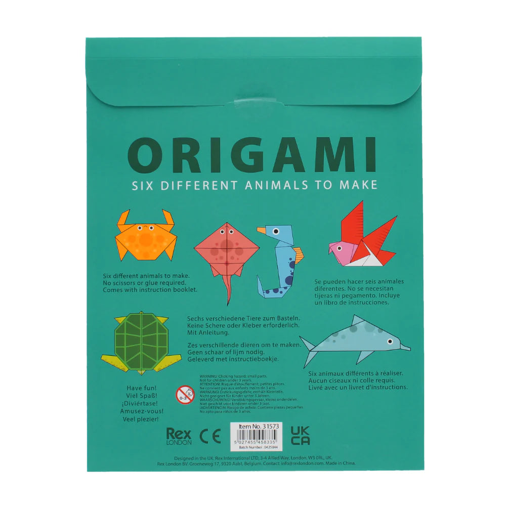 Rex London Make Your Own Origami Animals