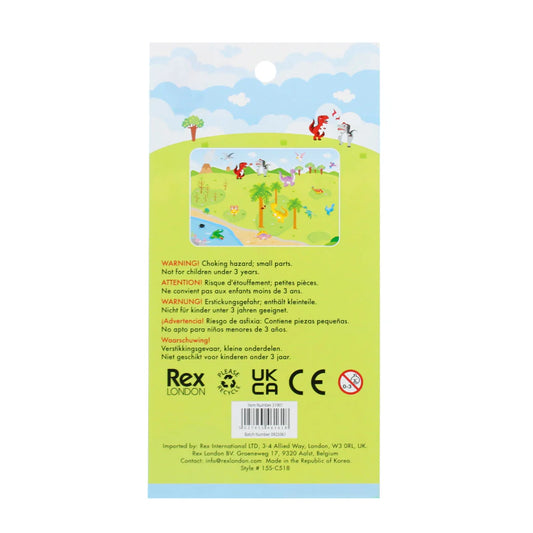 Rex London Puffy Stickers Dinosaurs