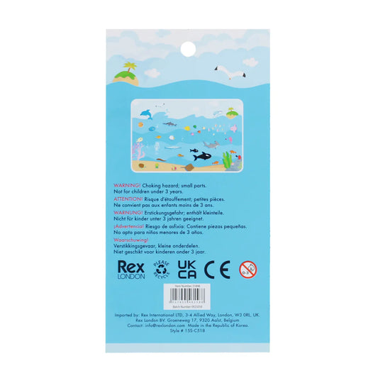 Rex London Puffy Stickers Sea Creatures