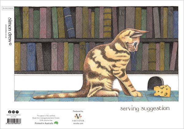 Simon Drew Greeting Card Serving Suggestion