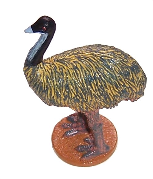 Small Plastic Bird Emu