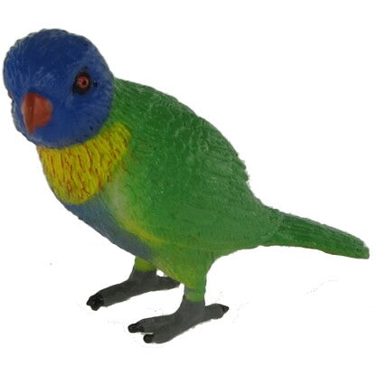 Small Plastic Bird Rainbow Lorikeet