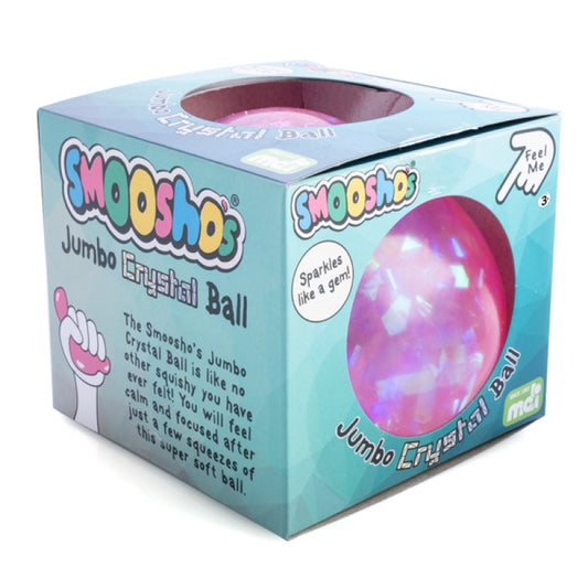 Smoosho's Jumbo Crystal Ball packaging on a white background