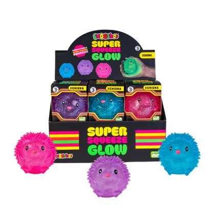 Smooshos Super Squeeze Glow In The Dark Echidna