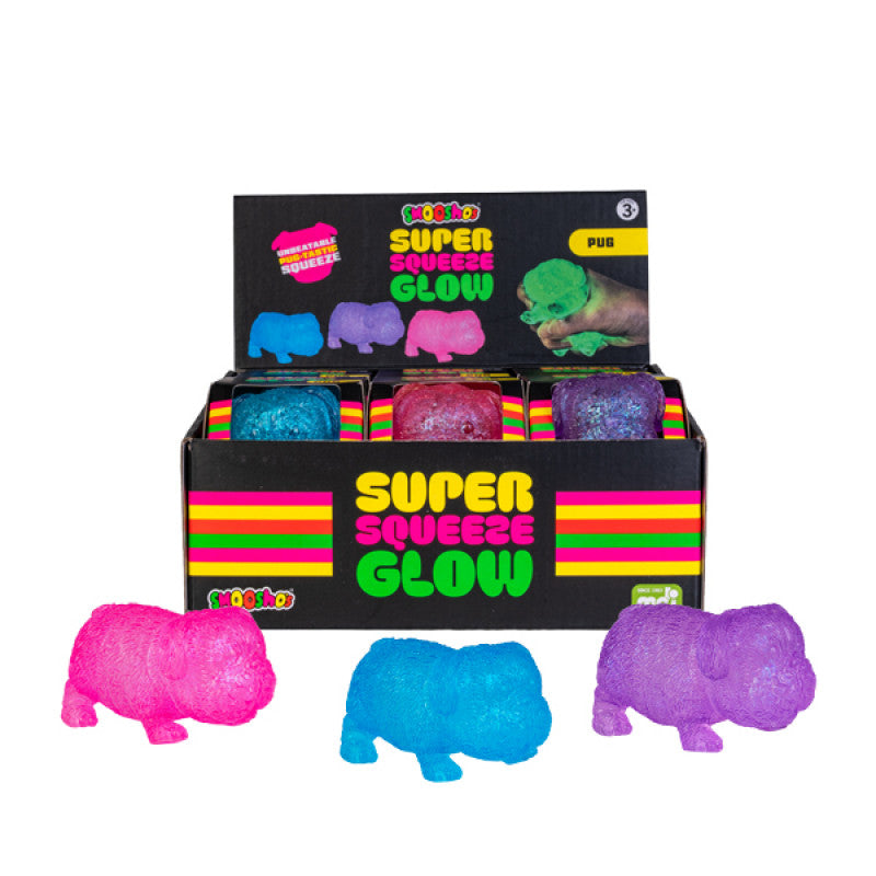 Smooshos Super Squeeze Glow Pug