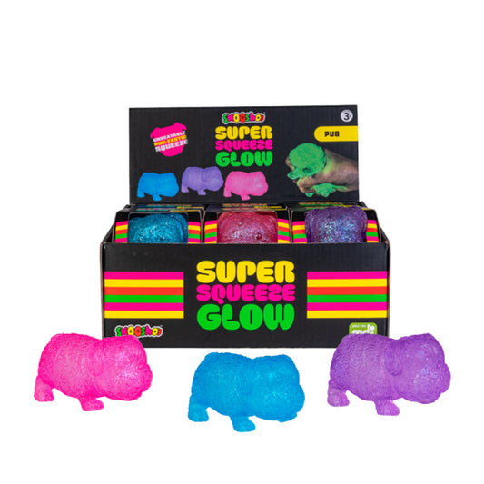 Smooshos Super Squeeze Glow Pug