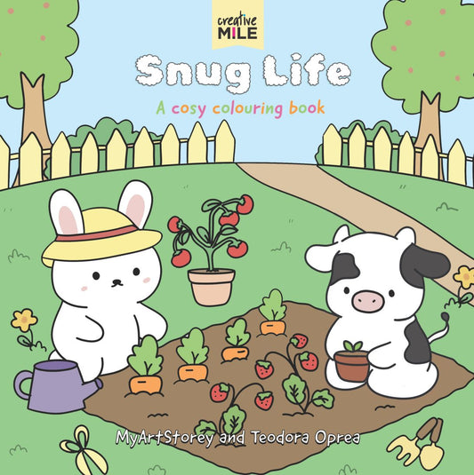 Creative Mile Snug Life Colouring Book