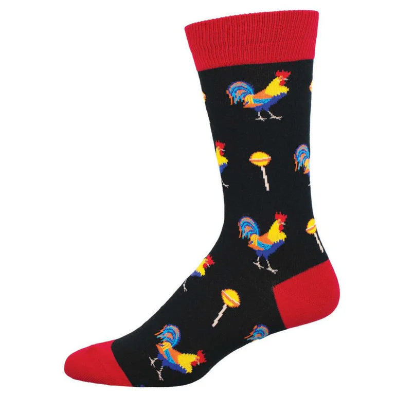Socksmith Mens Socks Cock Sucker Black