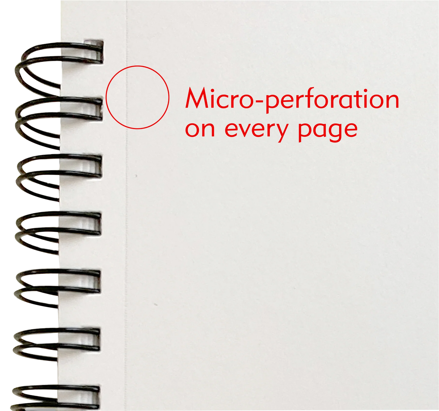 open page close up of Peter Pauper Press Studio Series Mixed Media Pad with 60 Heavyweight Sheets