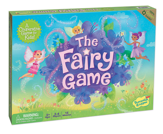 Peaceable Kingdom The Fairy Game Co-Operative Strategy Board Game