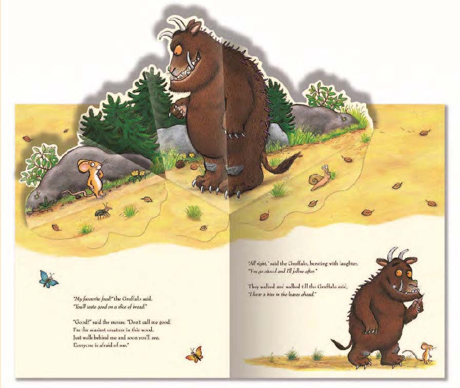 The Gruffalo Pop-Up Book by Julia Donaldson and Axel Scheffler