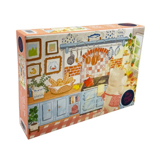 The Puzzle Collab 500pc Jigsaw Puzzle Cat In The Kitchen