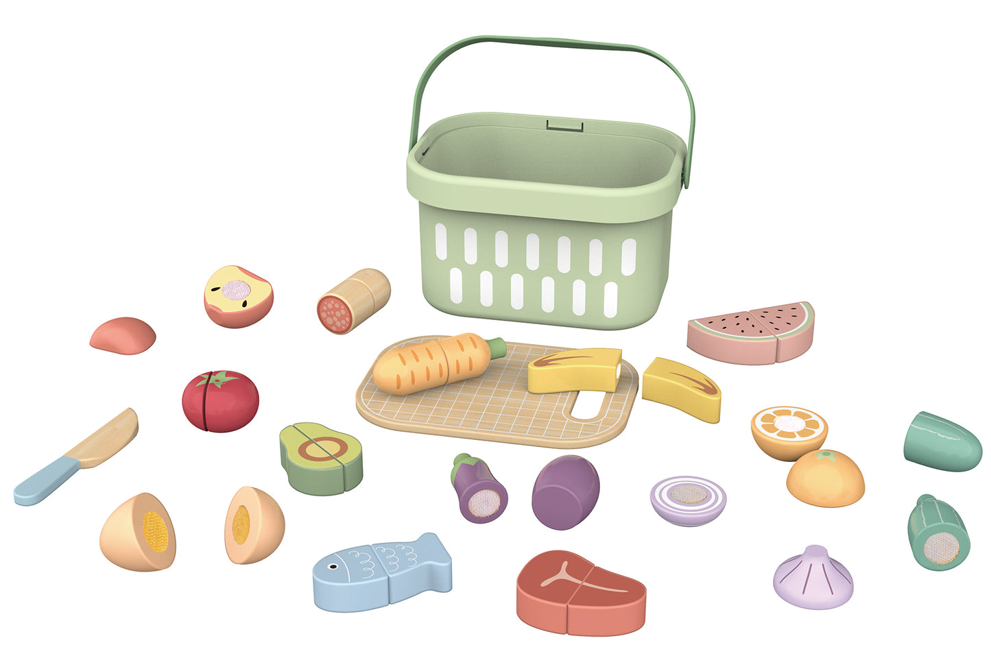Tooky Toy Cutting Food Set