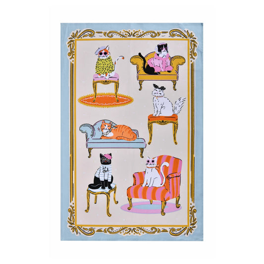 Ulster Weavers Cool Cats Cotton Tea Towel
