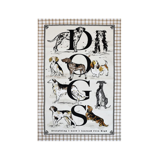 Ulster Weavers Country Dogs Tea Towel