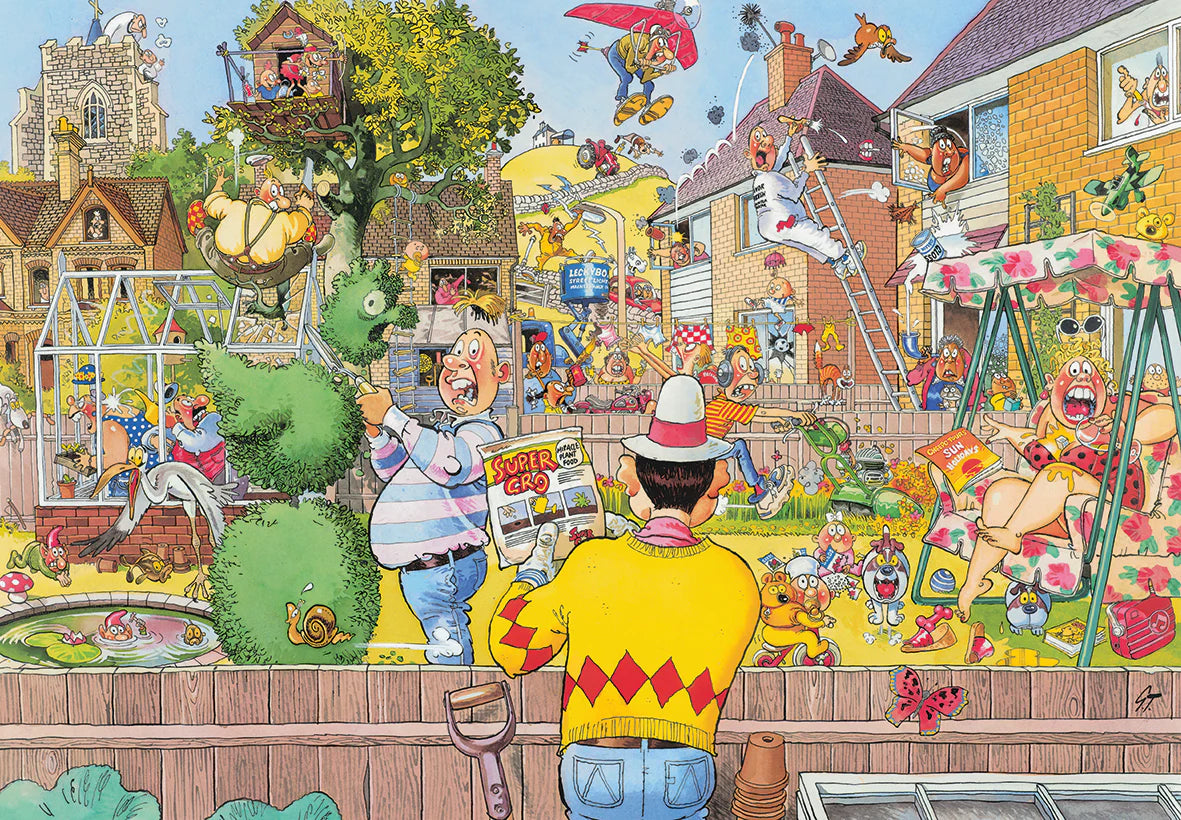 Wasgij? 1000pc Jigsaw Puzzle Retro Original #6 Blooming Marvelous