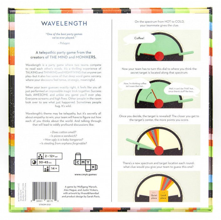 Wavelength Party Word Game