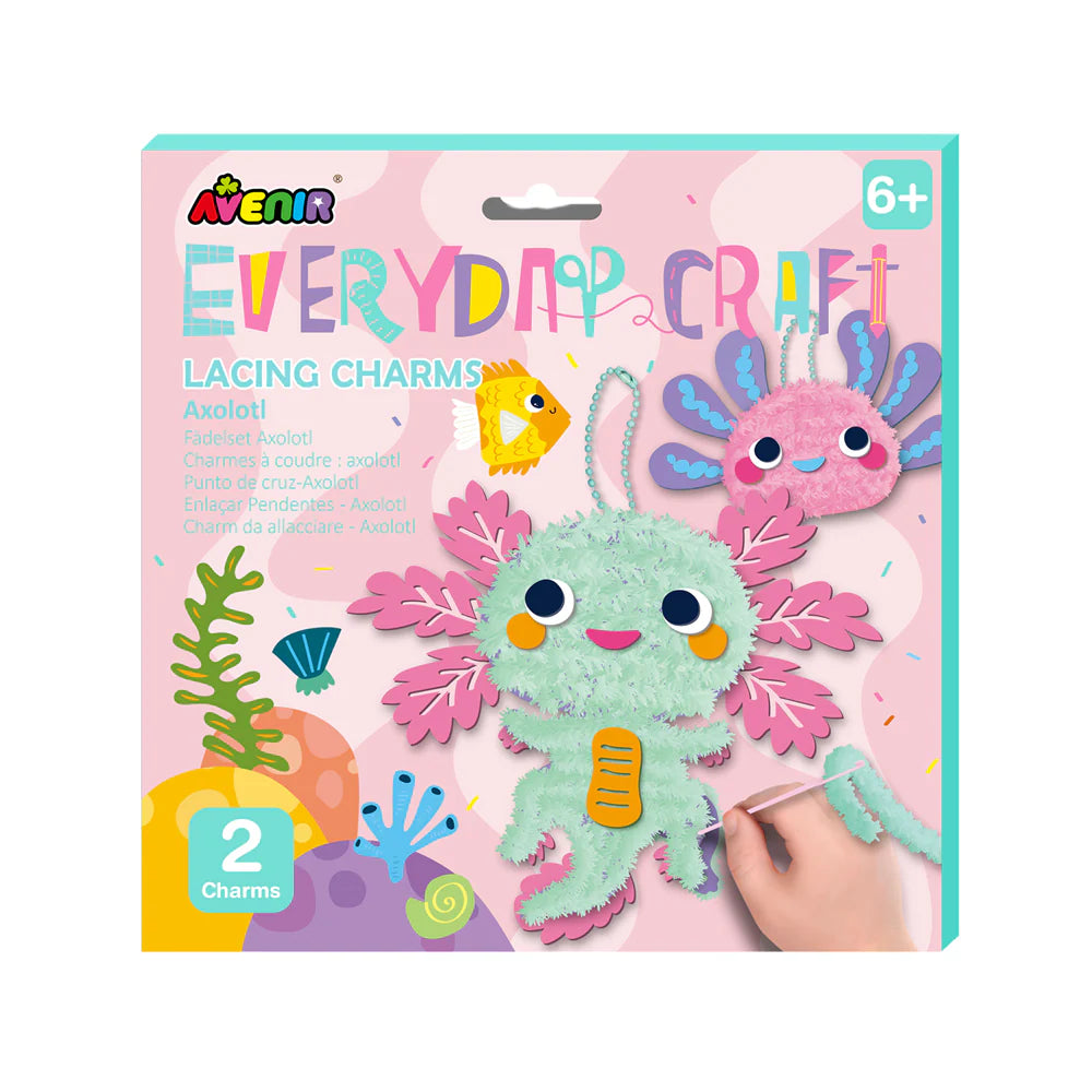 Avenir Everyday Craft Lacing Charms Axolotl