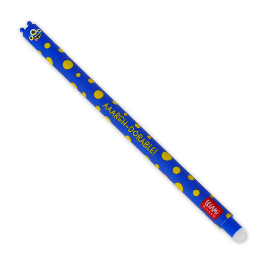 Legami Erasable Pen Monster Blue Ink