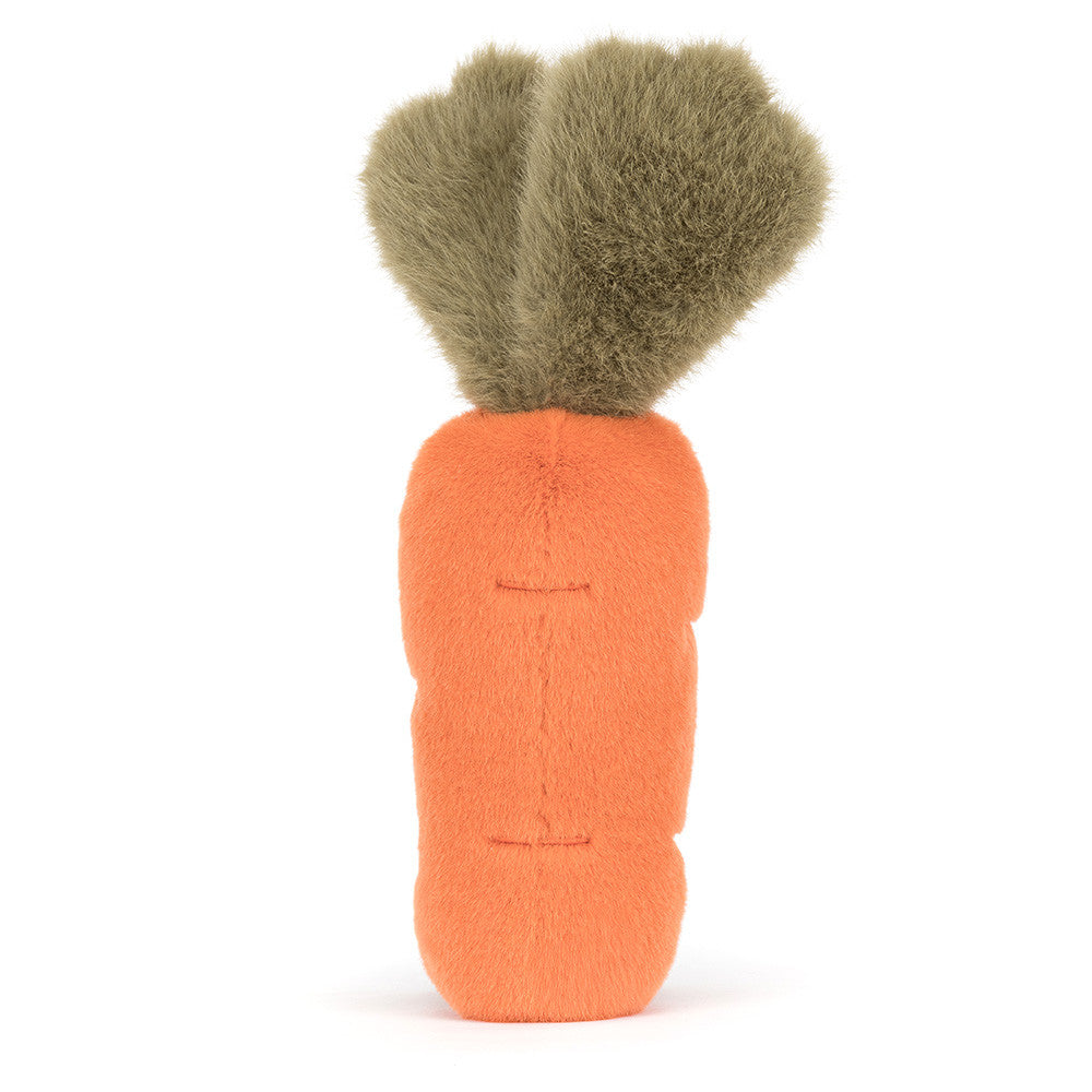 jellycat amuseables carrot Plush toy carrot with on a white background