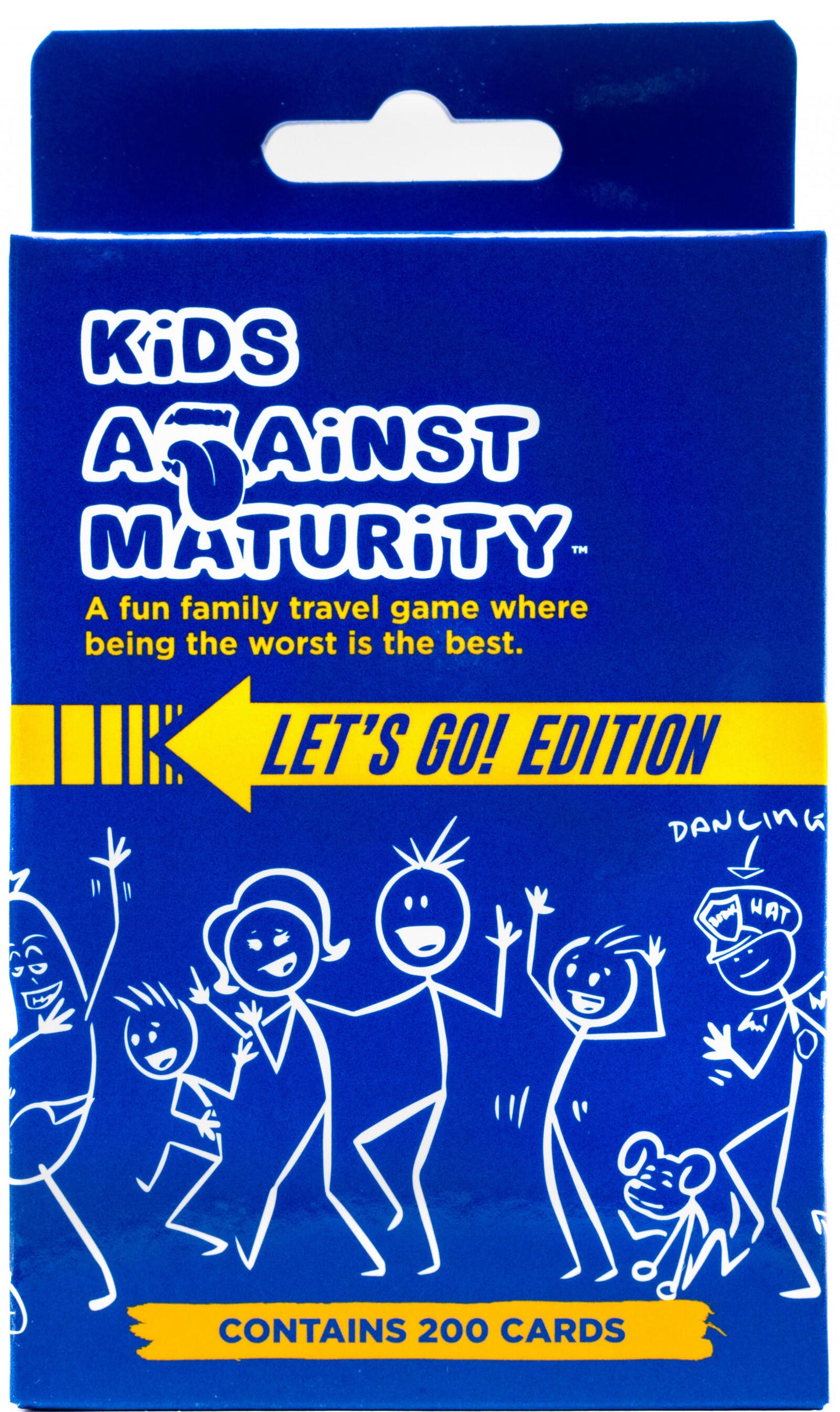 Kids Against Maturity Let's Go Edition Travel Card Game