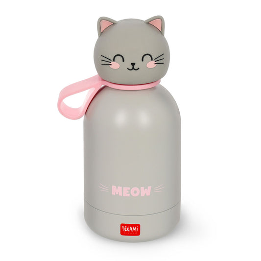 Legami Hot and Cold BFF Kids Bottle Kitty
