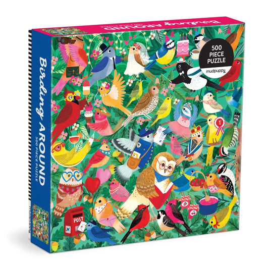 Mudpuppy 500pc Jigsaw Puzzle Birding Around