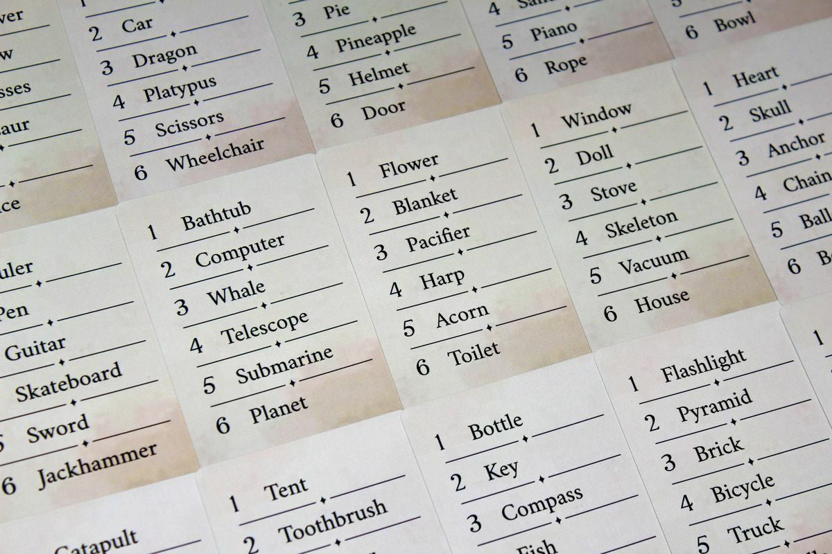 Phantom Ink Card Game