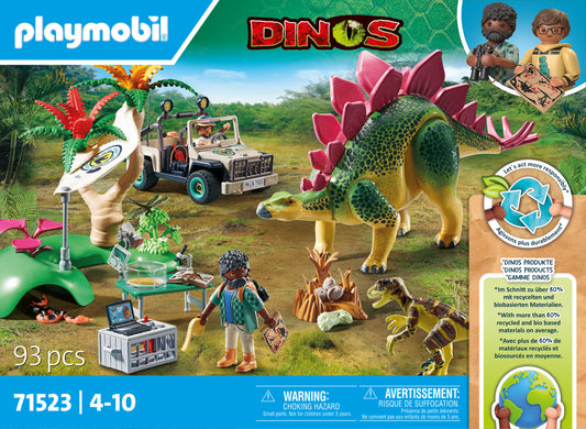 Playmobil Research Camp With Dinos