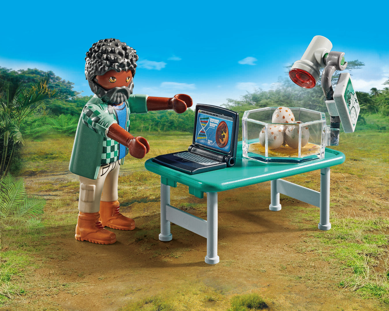 Playmobil Research Camp With Dinos