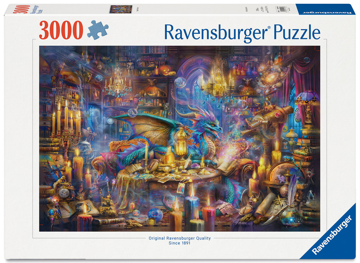 Ravensburger 3000pc Jigsaw Puzzle Dragon's Library