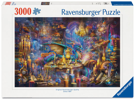 Ravensburger 3000pc Jigsaw Puzzle Dragon's Library