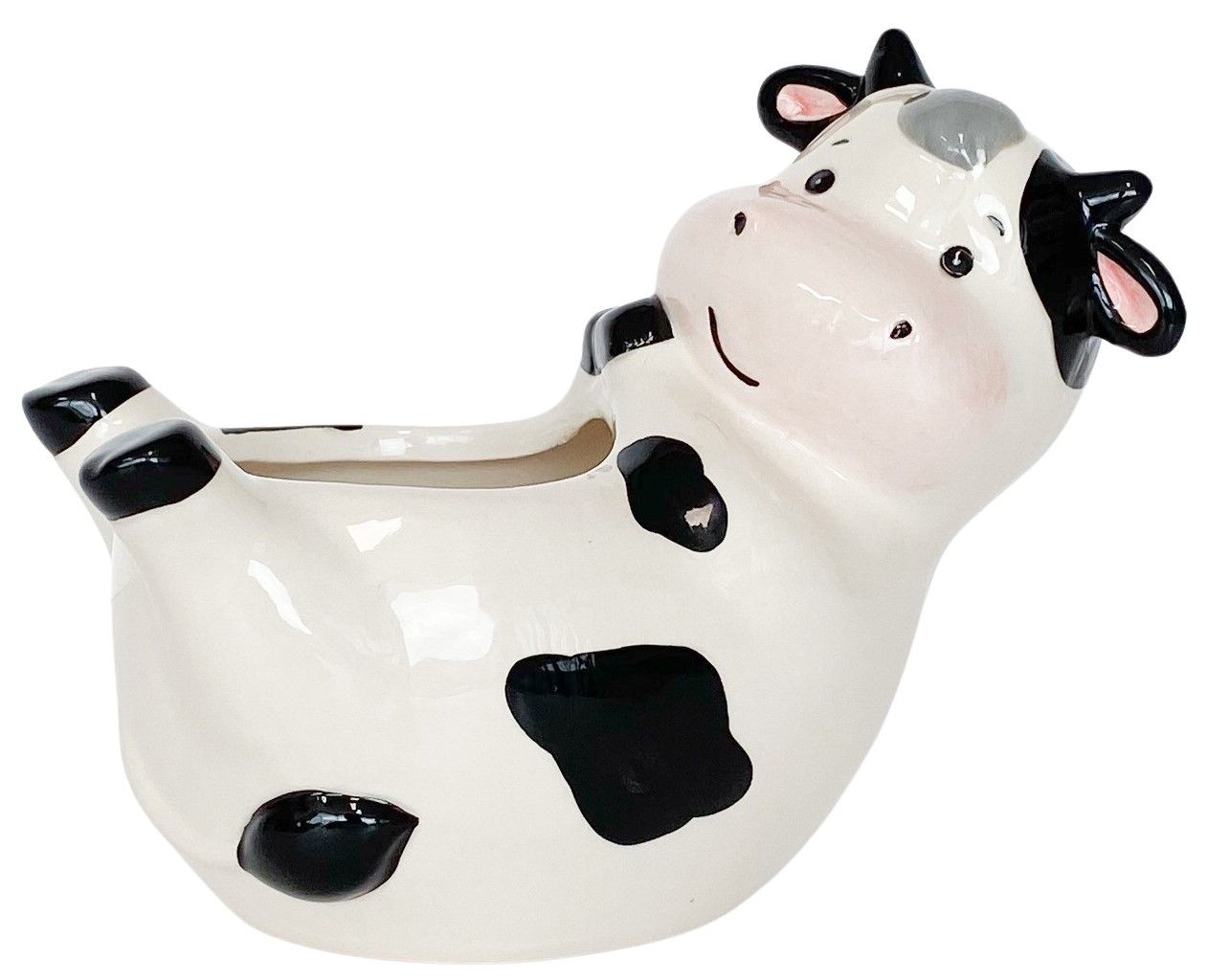 Reclining cow planter from Urban Products