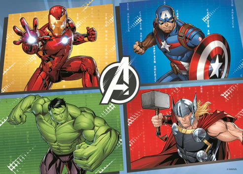 Ravensburger 24pc Giant Floor Puzzle Avengers The Heroes In Action puzzle front