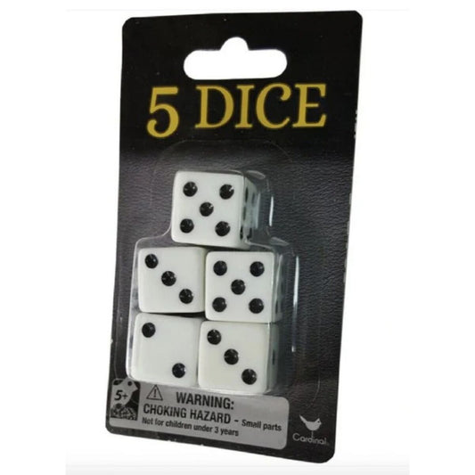 Cardinal Dice Pack 16mm 5pc