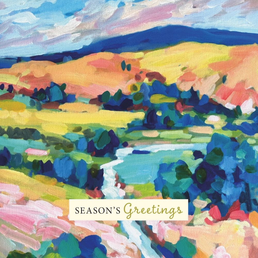 Charity Christmas Card 2026 10pk BCNA Australian Christmas Landscape