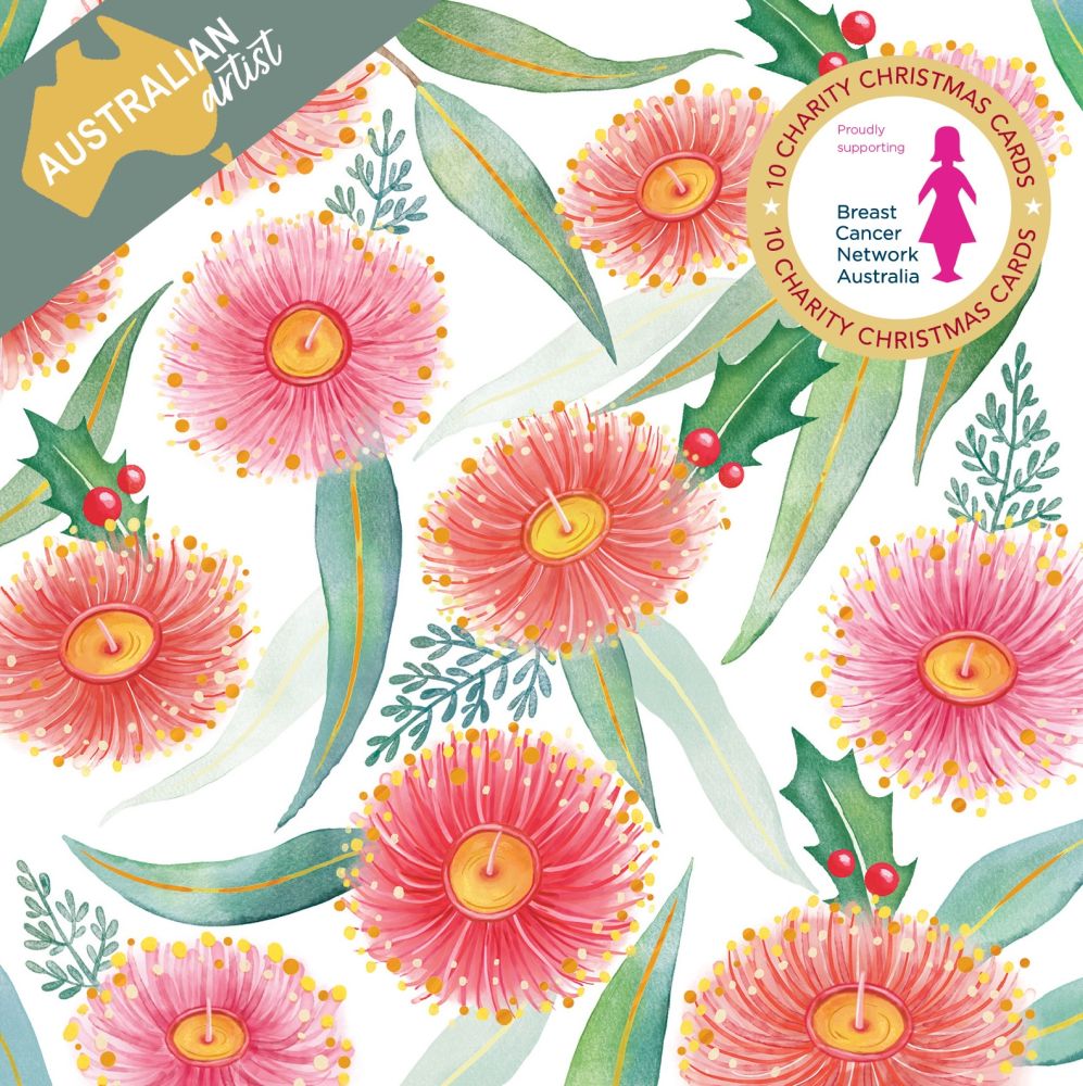 Charity Christmas Card 2026 10pk BCNA Christmas Gums