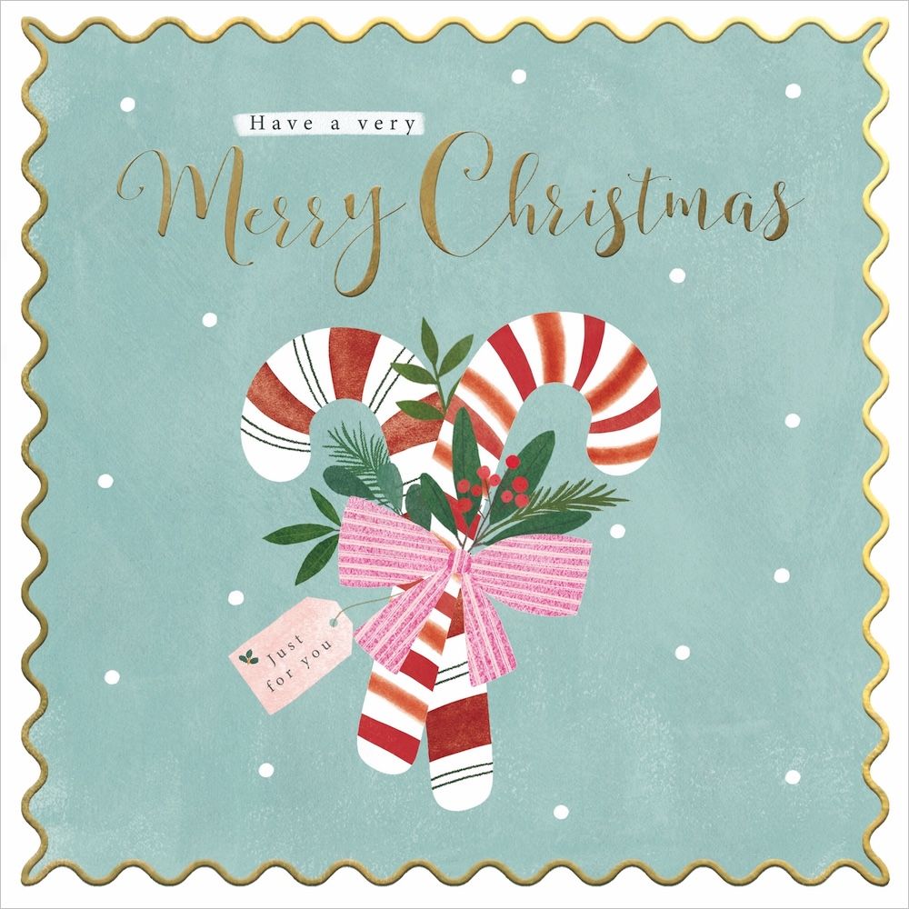 Charity Christmas Card 2026 10pk CMRI Candy Cane