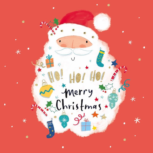 Charity Christmas Card 2026 BCNA Ho Ho Ho Santa