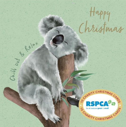 Charity Christmas Card 2026 RSPCA Happy Koala